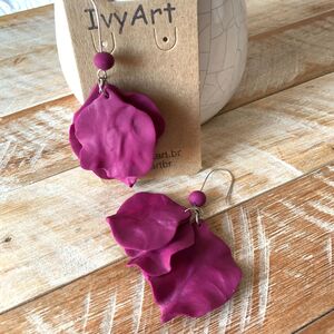 Brincos Orquídea